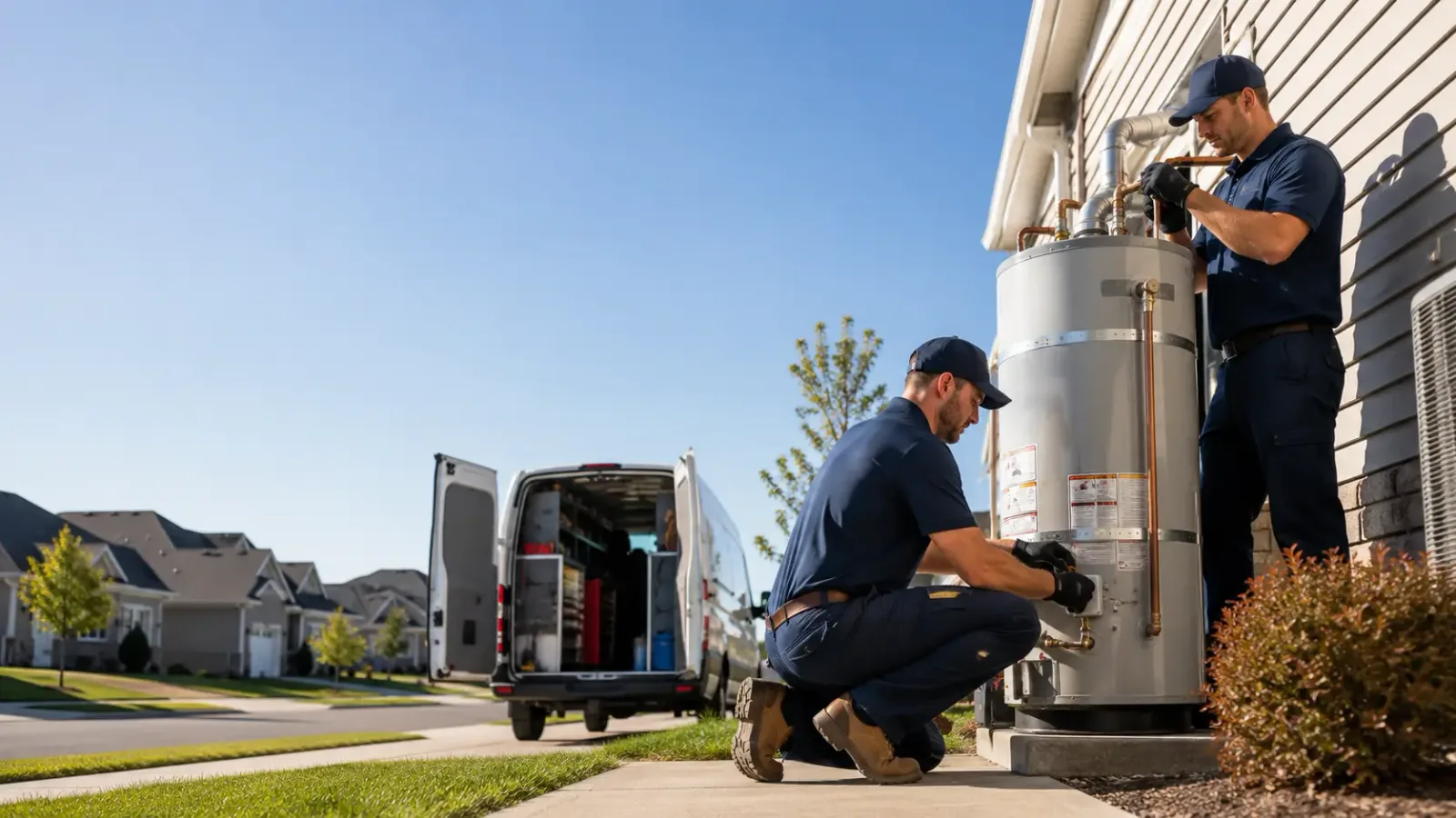 Water Heater Installation in Mccaulley, TX